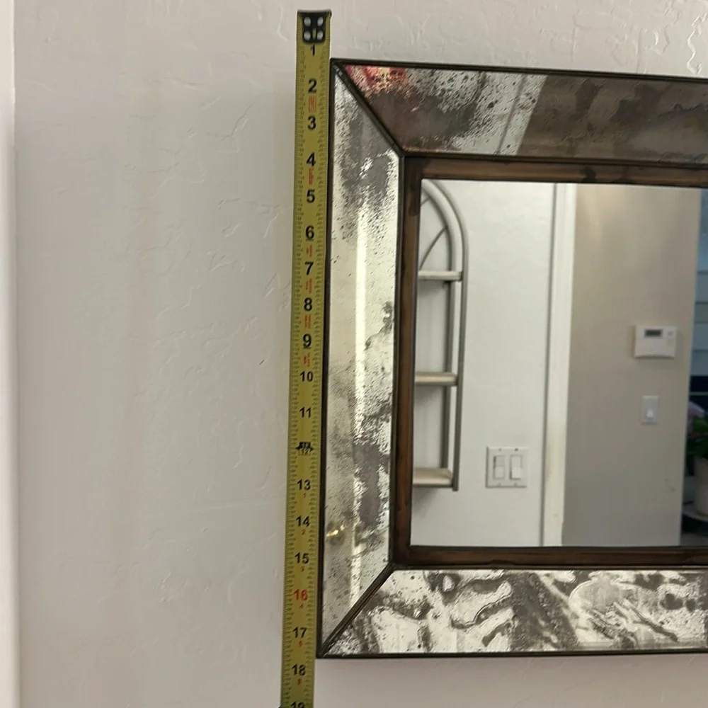 Stunning crate and barrel mirror